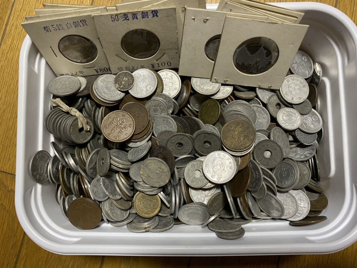 Yahoo!オークション - 【約3kg おまとめ】1円スタート 古銭 雑銭 アル