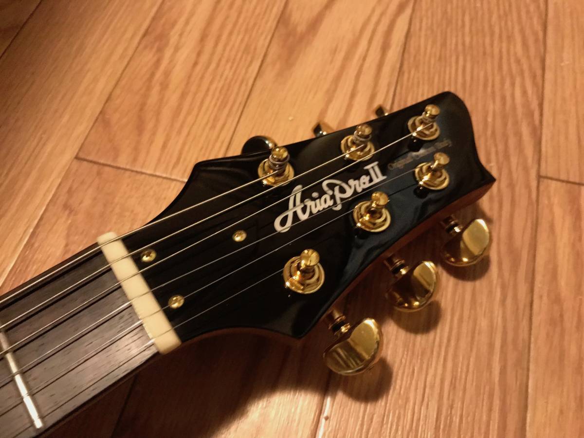 Yahoo!オークション - Aria Pro II PE MAHO II/G マホガニーボディ 美