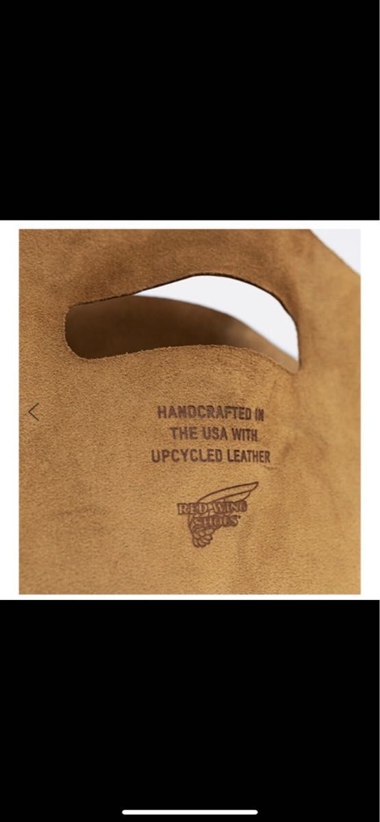 RED WING アップサイクルレザートートバッグ 新品・未使用 全世界500個