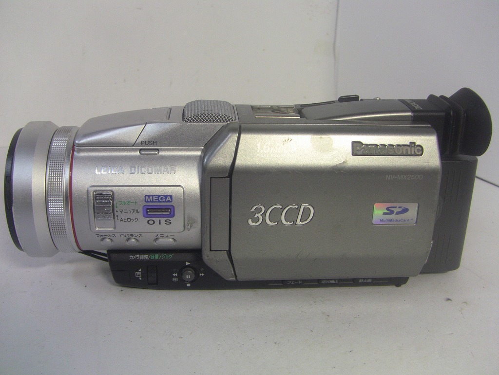 MiniDVテープ再生できます Panasonic MiniDVビデオカメラ NV-MX2500