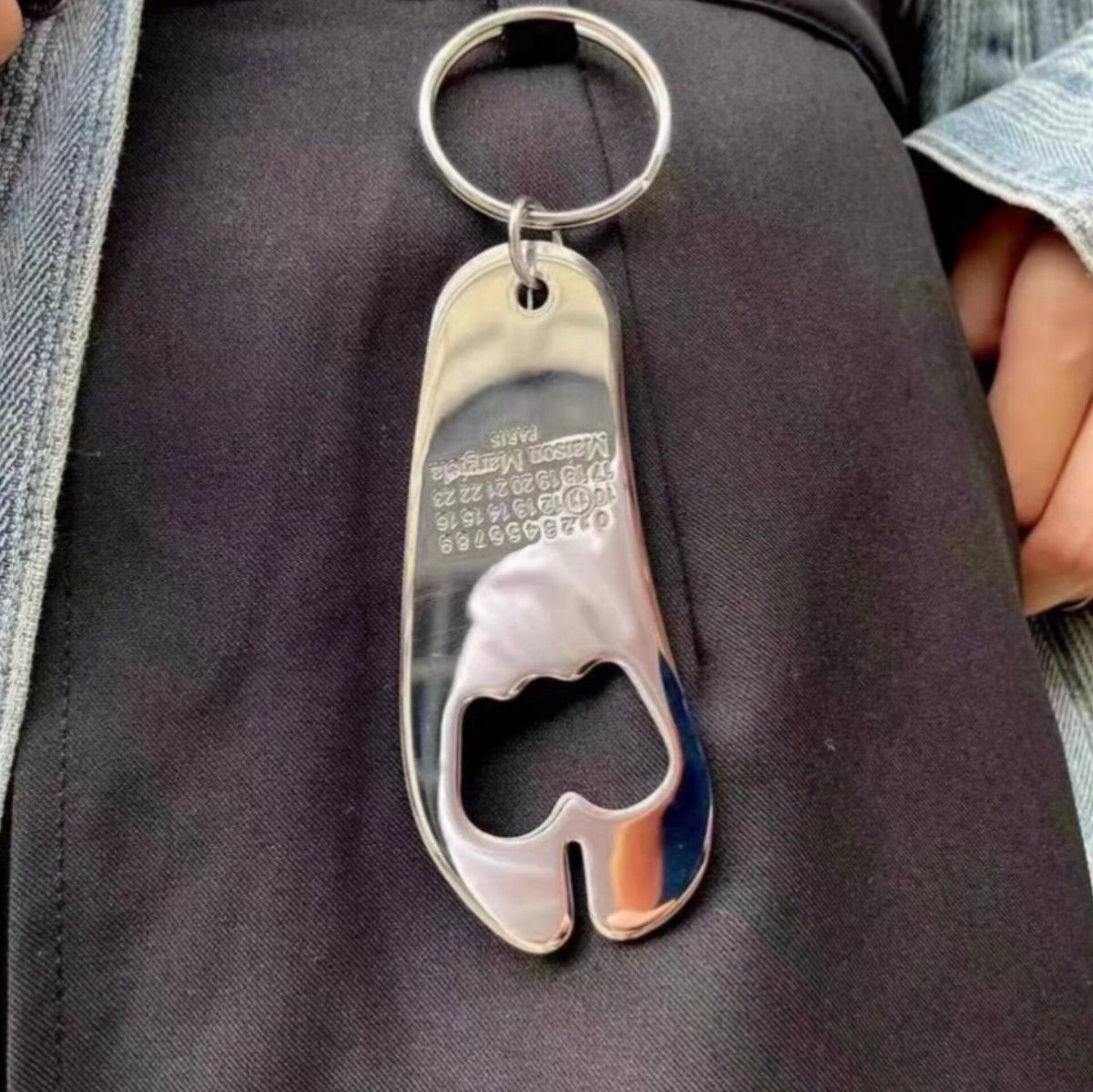 早い者勝ち Maison Margiela タビ キーリング マルジェラ tabi 栓抜き