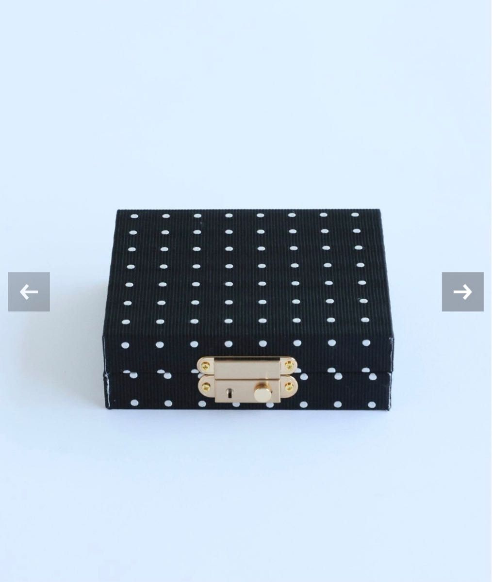 IENA 【GIGI/ジジ】別注ジュエリーボックスmini ブラックA 新品｜Yahoo