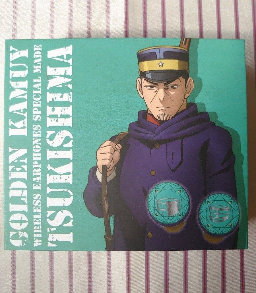 開封済み/極美品】ゴールデンカムイ コラボ ワイヤレスイヤホン 月島