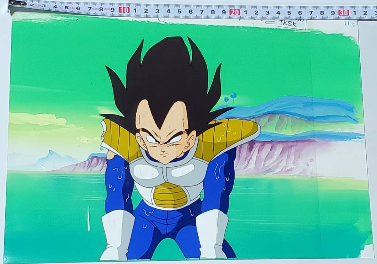 Yahoo!オークション - ドラゴンボールZ ベジータ セル画 鳥山明