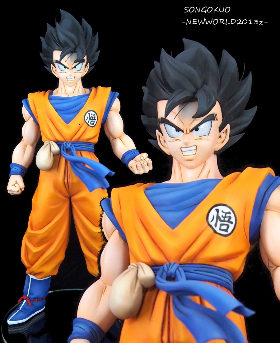 Yahoo!オークション - 孫悟空 原作カラー アホ毛＆仙豆袋追加 フルリ