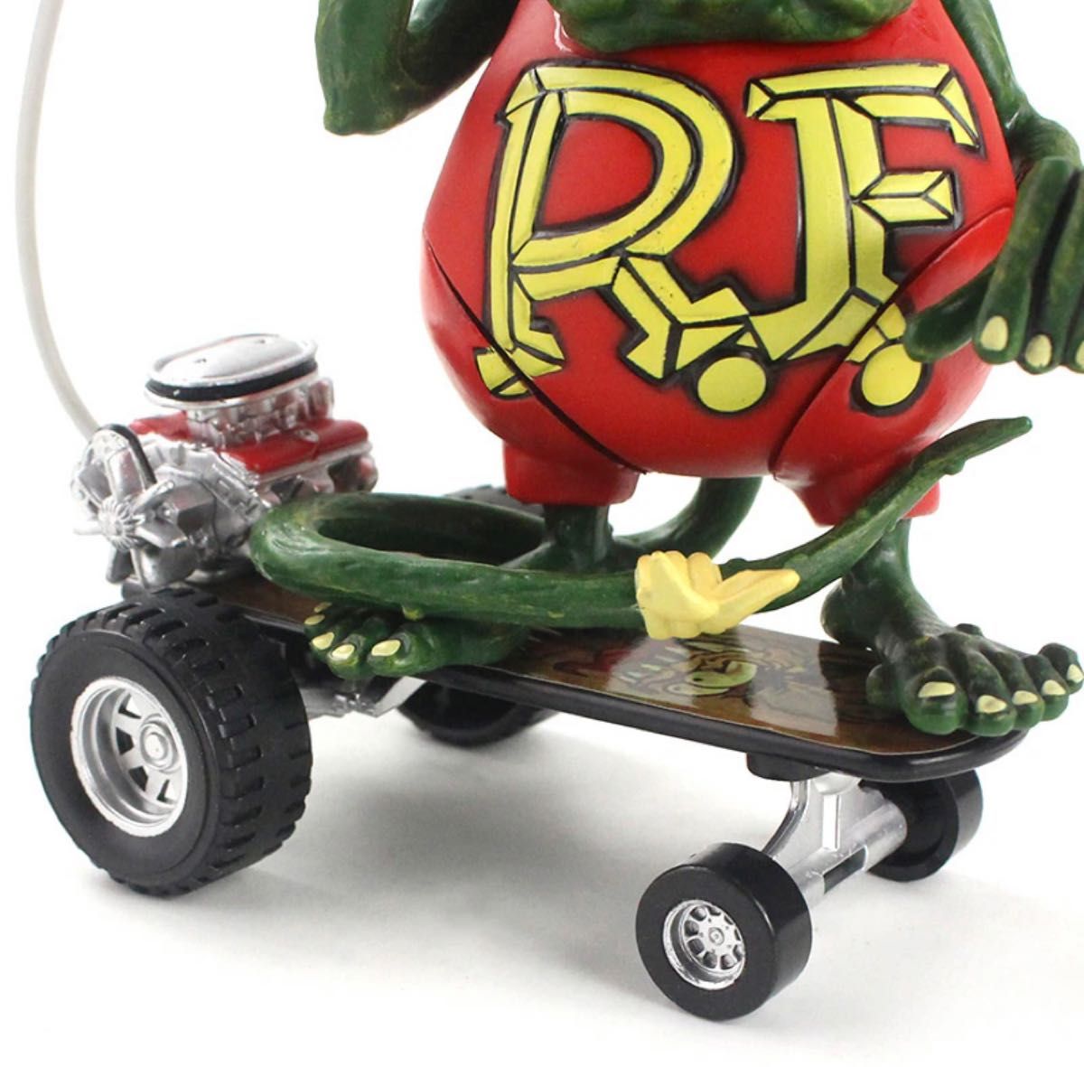 ラットフィンク RAT FINK フィギュア 11cm レッド×イエロー スケボー