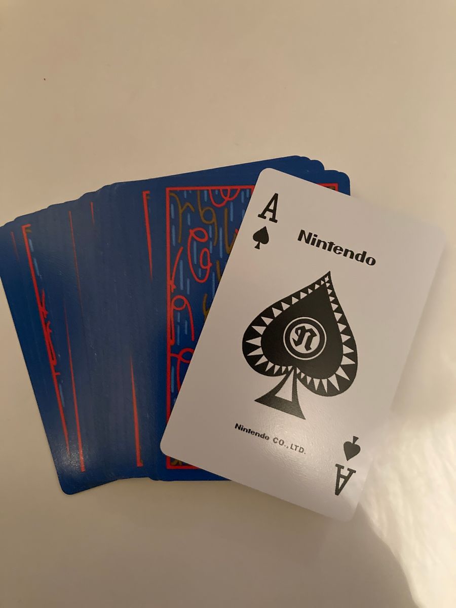 トランプ プラスチック製任天堂ニンテンドーNintendo 【美品】 昭和