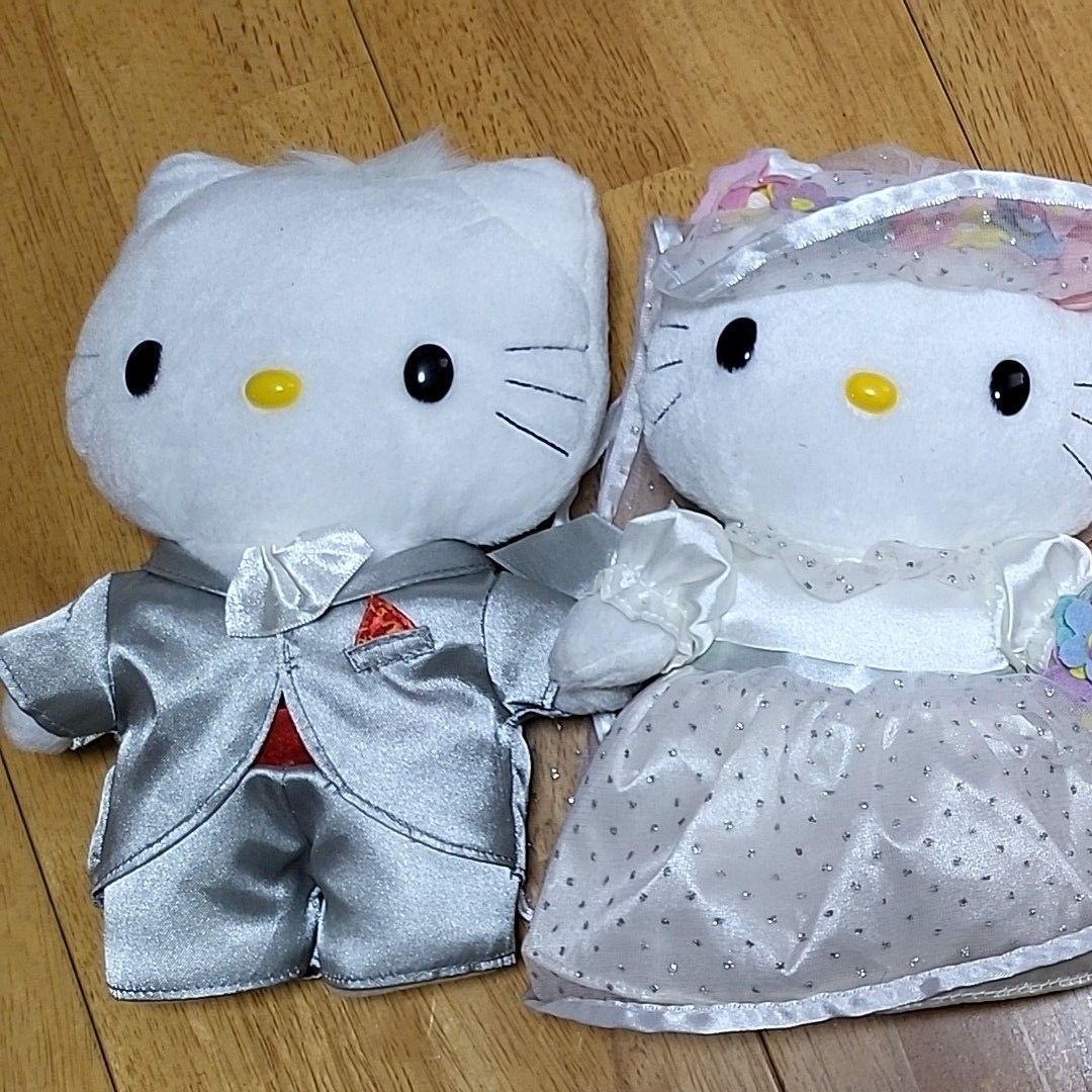 ぬいぐるみ ウェディングドール ハローキティ ダニエル サンリオ