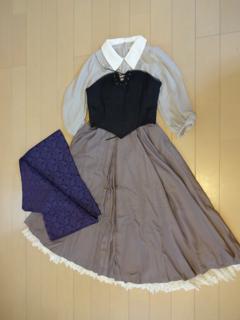 仮装 眠れる森の美女 ブライアローズ ドレス コスプレ シークレット
