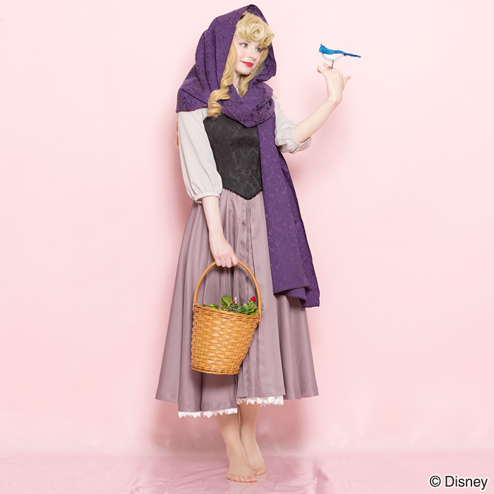 仮装 眠れる森の美女 ブライアローズ ドレス コスプレ シークレット