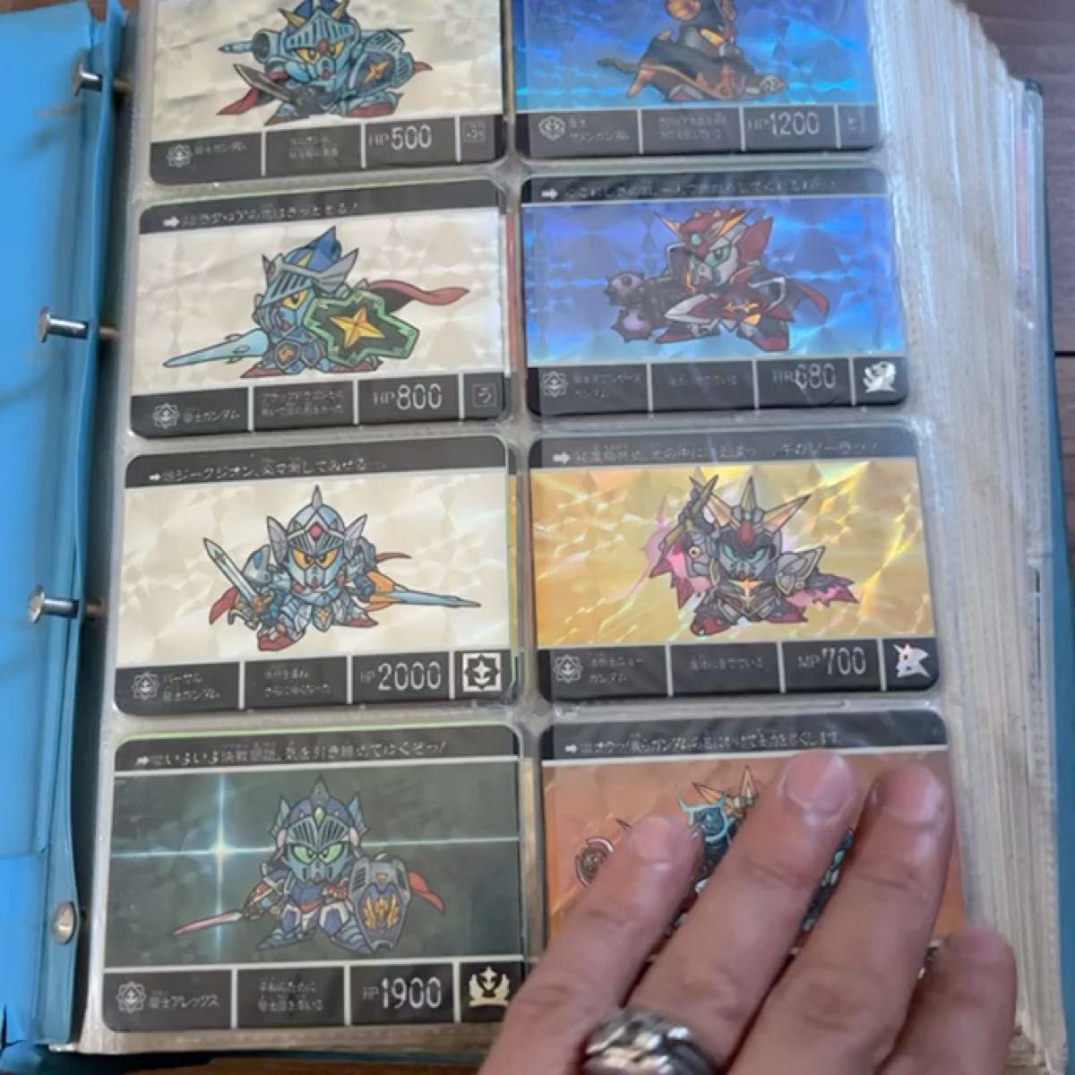 初期生産 SDガンダム 外伝 カードダス まとめ売り ナイトガンダム キラ