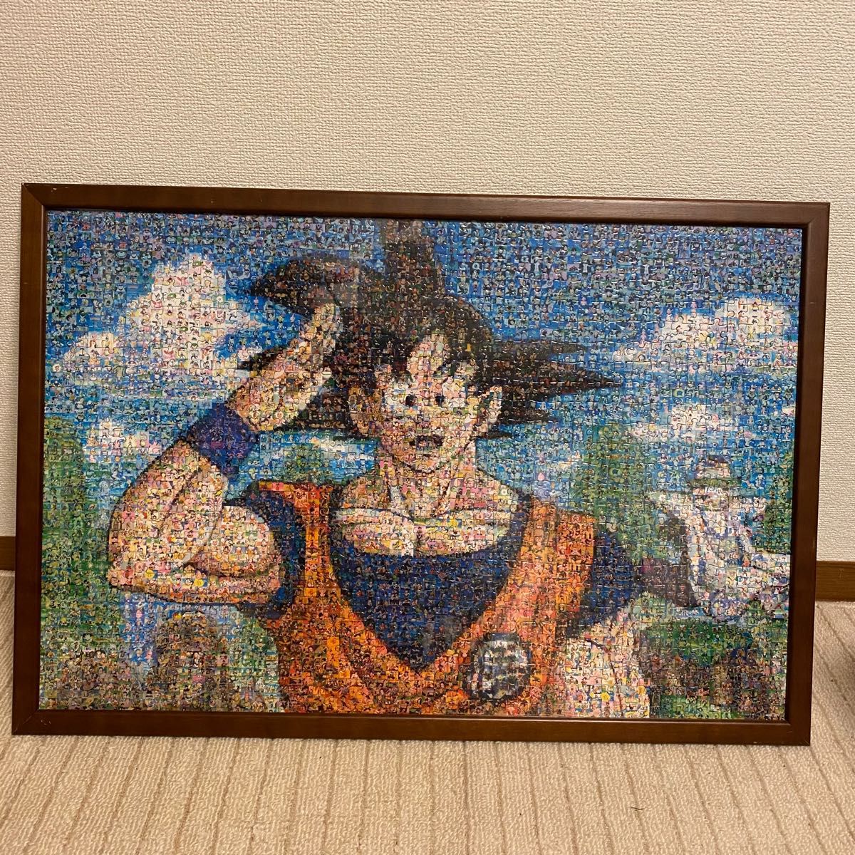 完成品 1000ピース ジグソーパズル ドラゴンボールZ モザイクアート