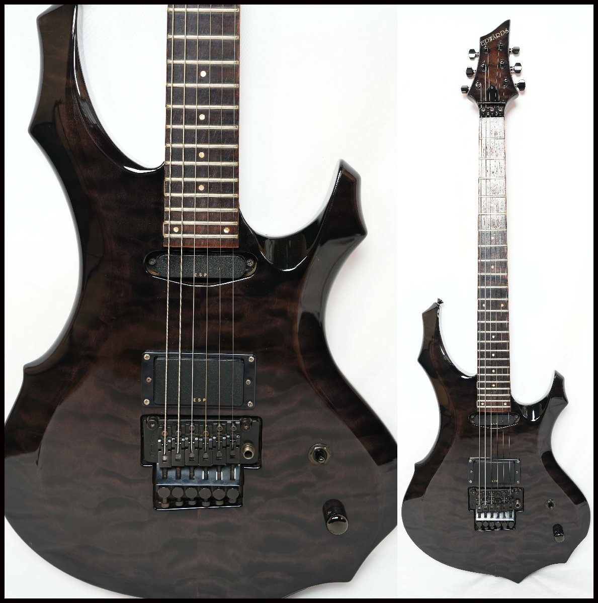 Yahoo!オークション - EDWARDS by ESP E-P-98A PIERROT AIJI シグネイ