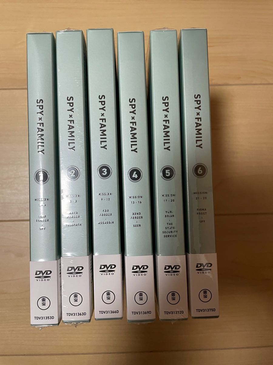 スパイファミリー DVD全巻セット 特典 楽天ブックス 未開封品付き