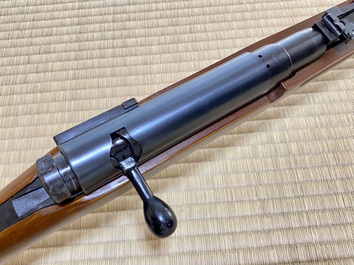 動作快調 S&T 三八式 歩兵銃 ダストカバー付 エアーコッキング