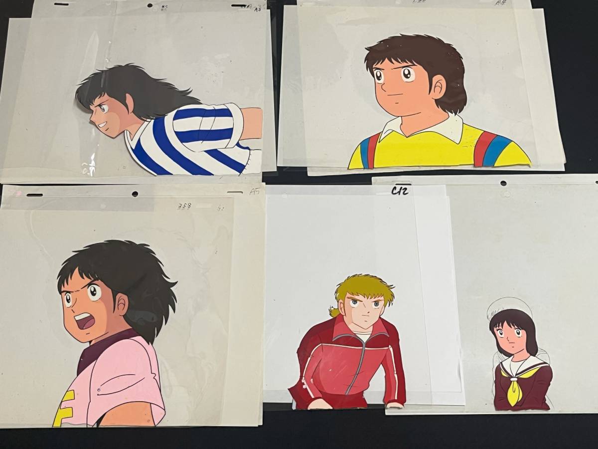 Yahoo!オークション - 1983年 キャプテン翼 アニメ セル画 5点セット