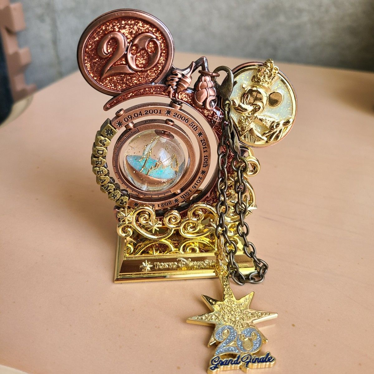 ディズニーシー20周年クリスタルスフィア ルミナスサン グランド