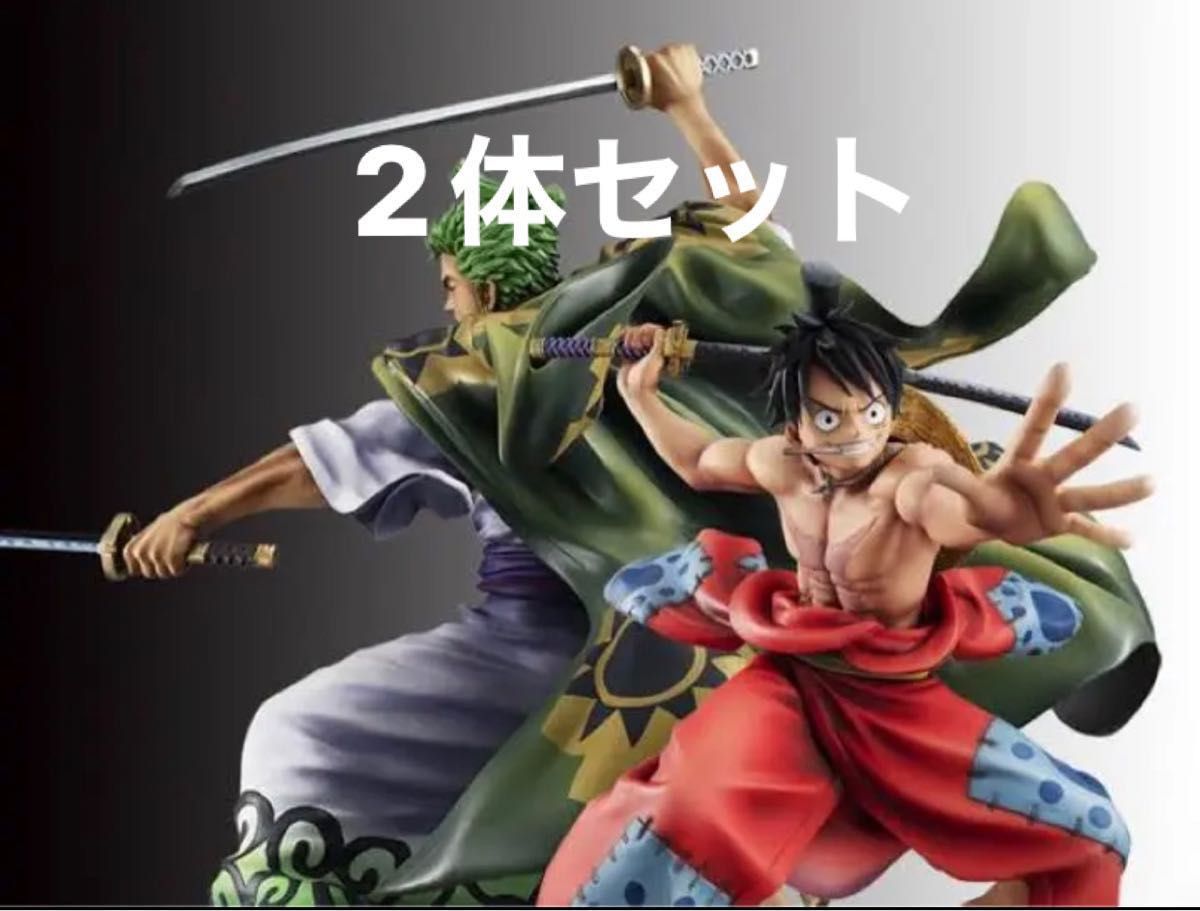 ONE PIECE pop ルフィ太郎 ゾロ十郎 セット メガハウス モンキー・D