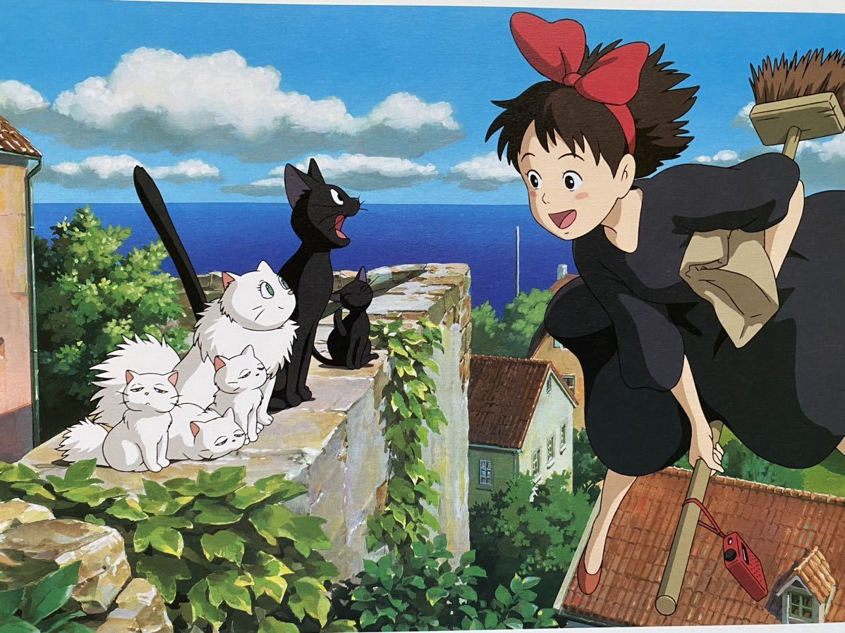 激レア】ジブリ 魔女の宅急便 ポスター 宮崎駿 カレンダー 2003年