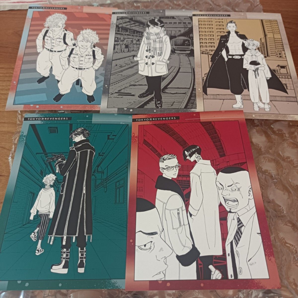 東京リベンジャーズ ポストカード 黒川イザナ 佐野万次郎 原画展