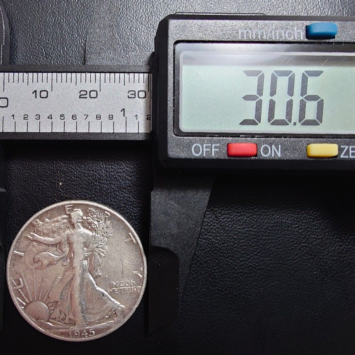 1945年アメリカ銀貨 ウォーキングリバティ ハーフダラー silver900