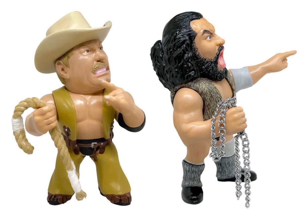 16dソフビコレクション スタン・ハンセン&ブルーザー・ブロディ