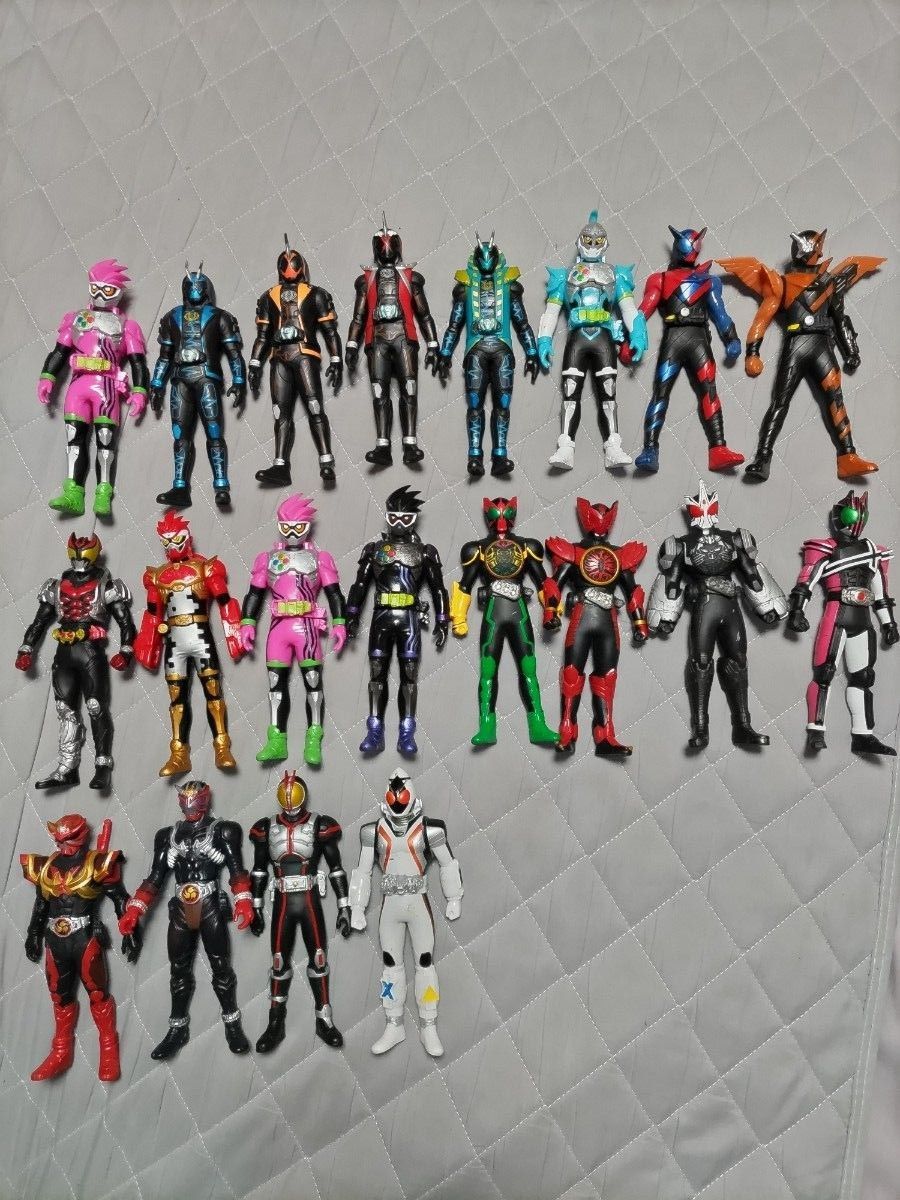 仮面ライダー ソフビフィギュア 20体セット｜Yahoo!フリマ（旧PayPay