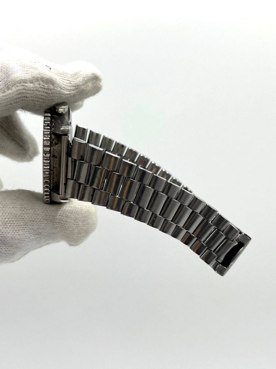 電池切れ】BULOVA ブローバ クォーツ 腕時計 黒文字盤 クロノグラフ