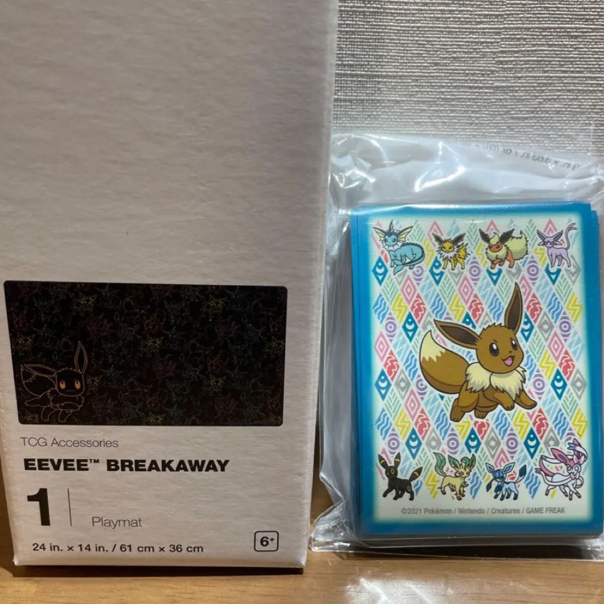 横浜 限定品 WCS2023 イーブイ プレイマット スリーブ ポケモン