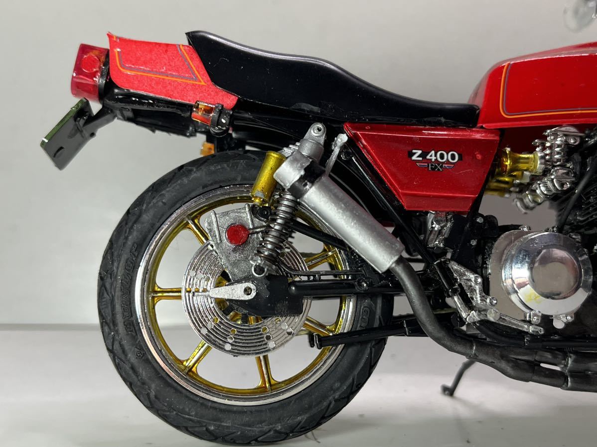 1/12プラモデルKawasaki Z400FX「カスタム」完成品 送料無料