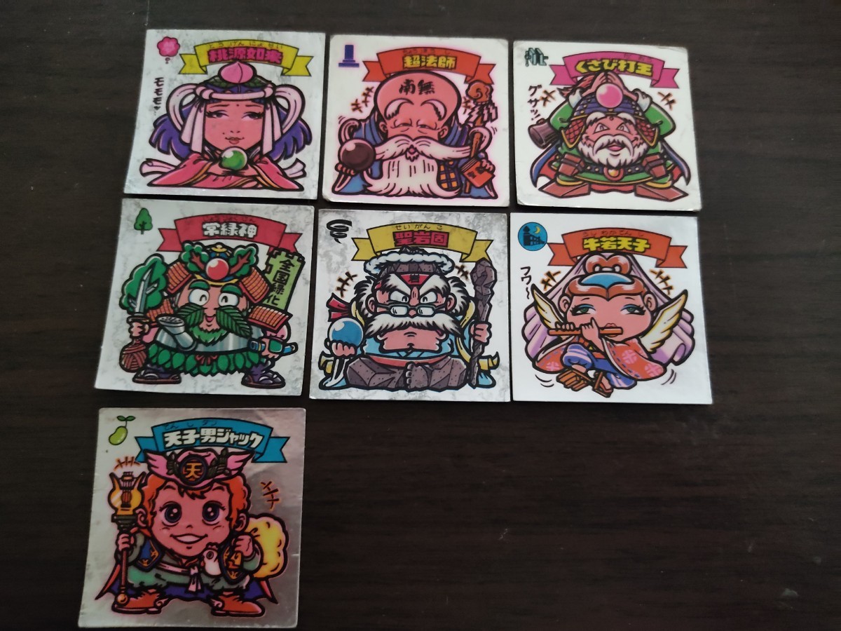 旧ビックリマン悪魔VS天使シール チョコ5弾すくみ セミコンプ｜Yahoo
