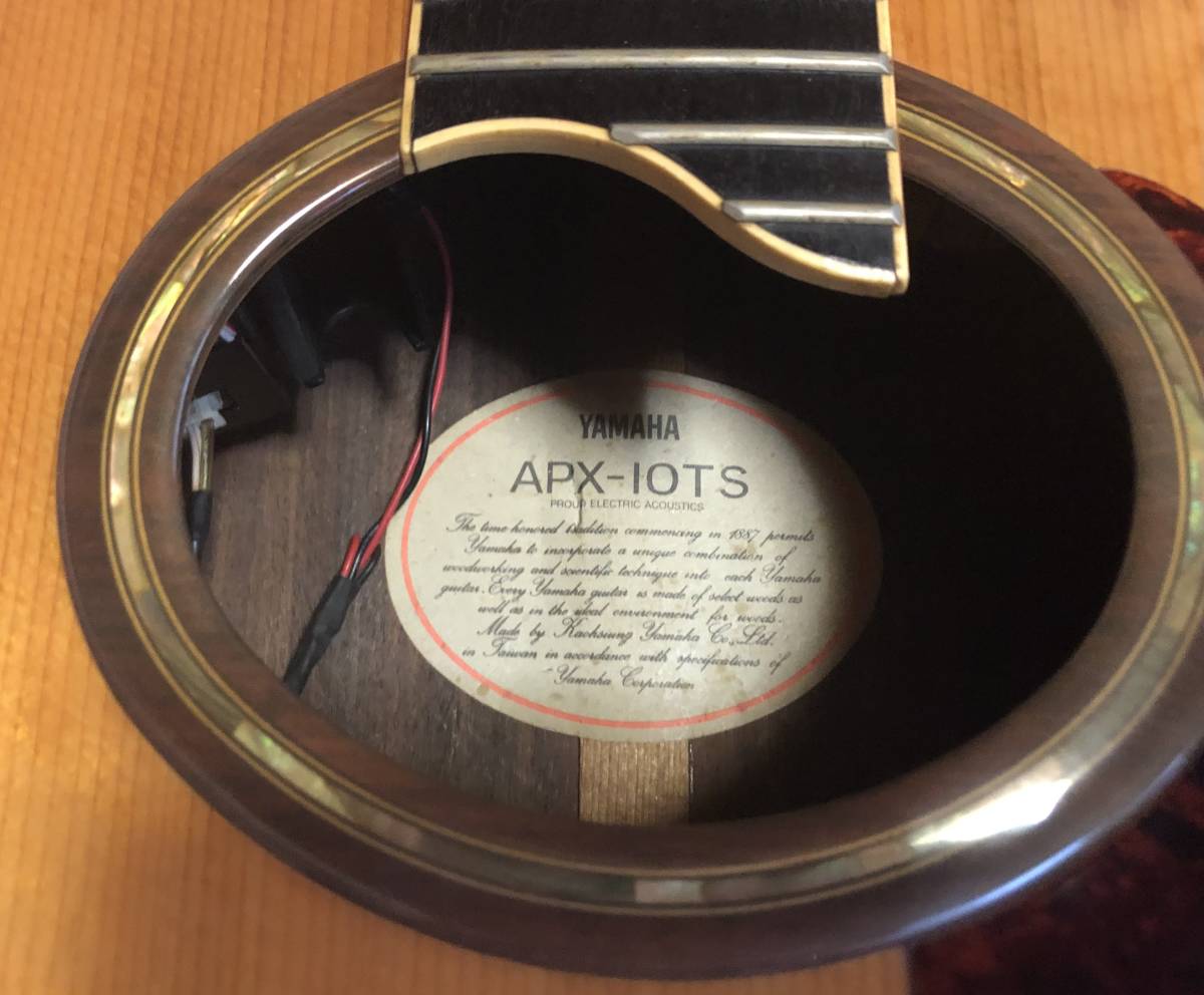 Yahoo!オークション - ヤマハ YAMAHA 希少APX10TS エレアコ 長渕 ジャ