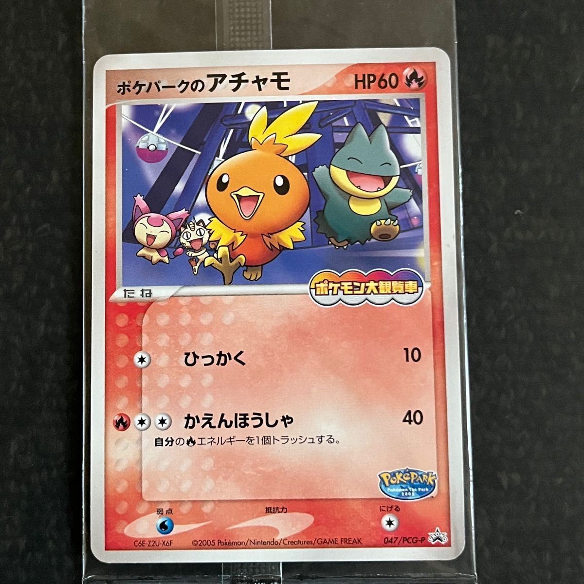 ポケモンカード プロモ未開封 ポッチャマ・ポケパークのアチャモ 2枚