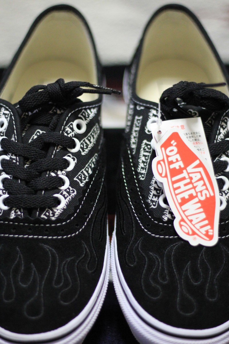 未使用品 VANS×RIPPER V44CF 長瀬智也 RIPPER MAGAZINE ATHENTIC