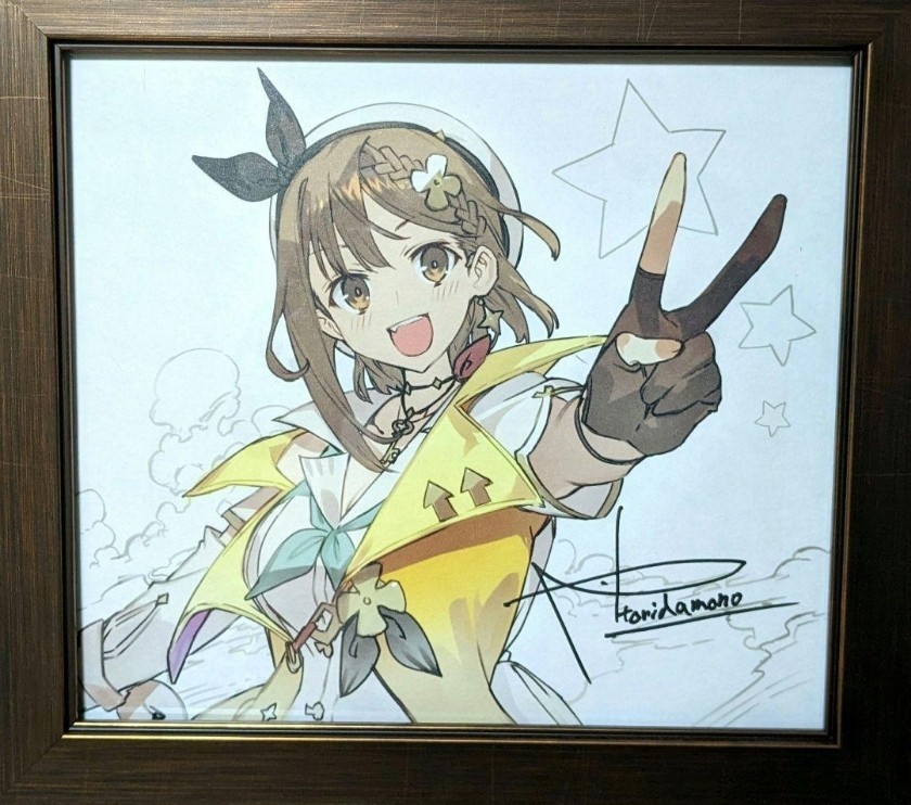 Yahoo!オークション - ライザのアトリエ2 トリダモノ先生直筆サイン デ