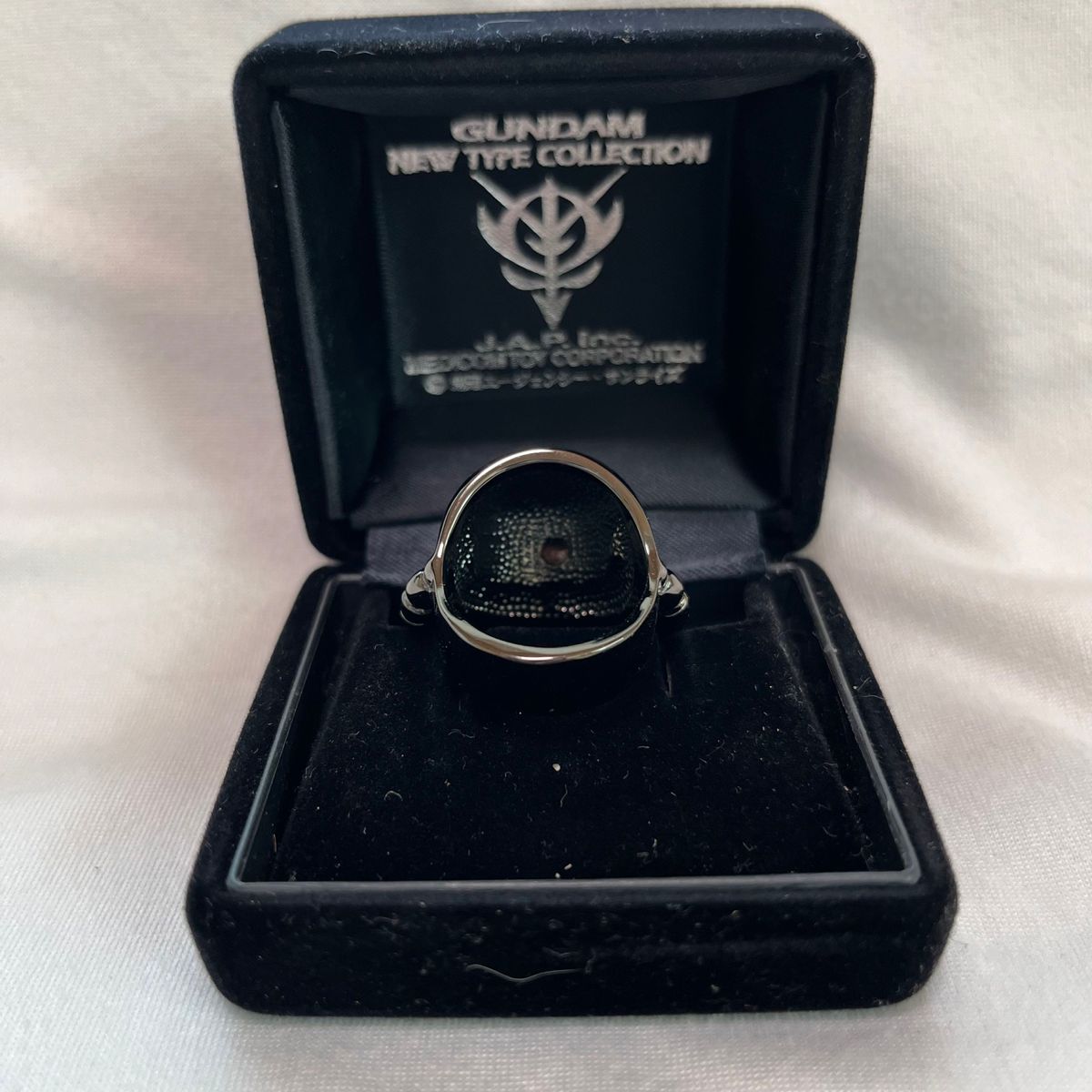 JAP工房 ザク 機動戦士ガンダム 黒い三連星 指輪 ジオン軍 シルバー
