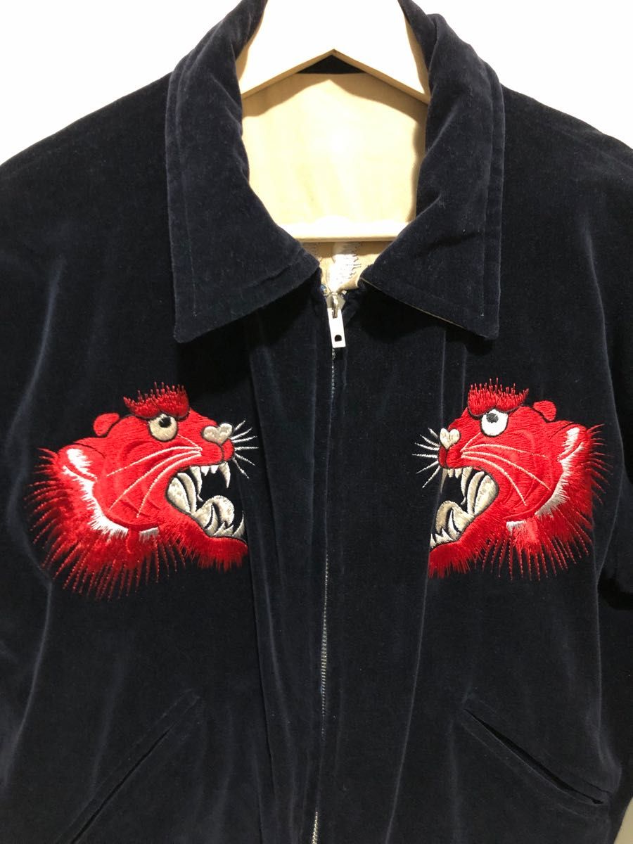 東洋 TAILOR スカジャン 赤虎 襟付き サイズM｜Yahoo!フリマ（旧PayPay