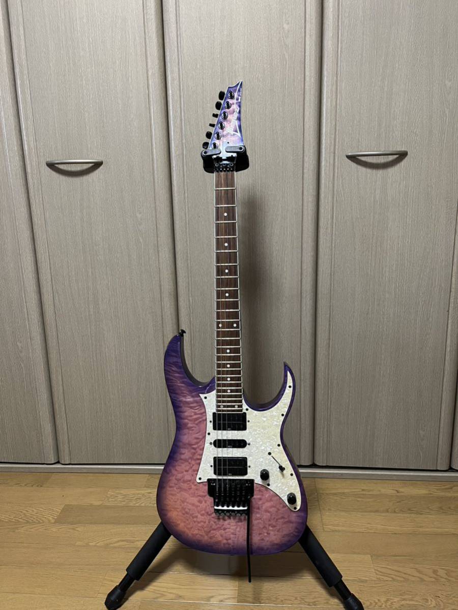 Yahoo!オークション - Ibanez アイバニーズ エレキギター RG350QM パー