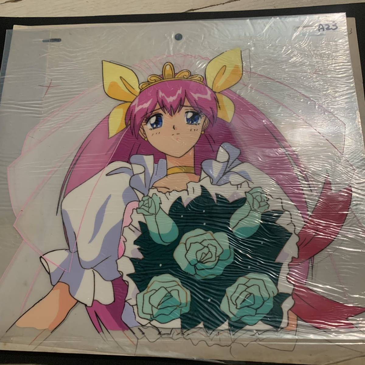 Yahoo!オークション - ウェディングピーチ セル画 動画付き 名シーン