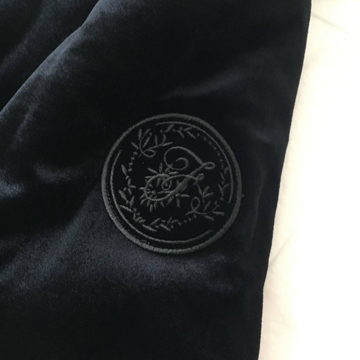 美品 近年 FOXEY フォクシー 中綿 ベロア ジャケット ブラック 送料