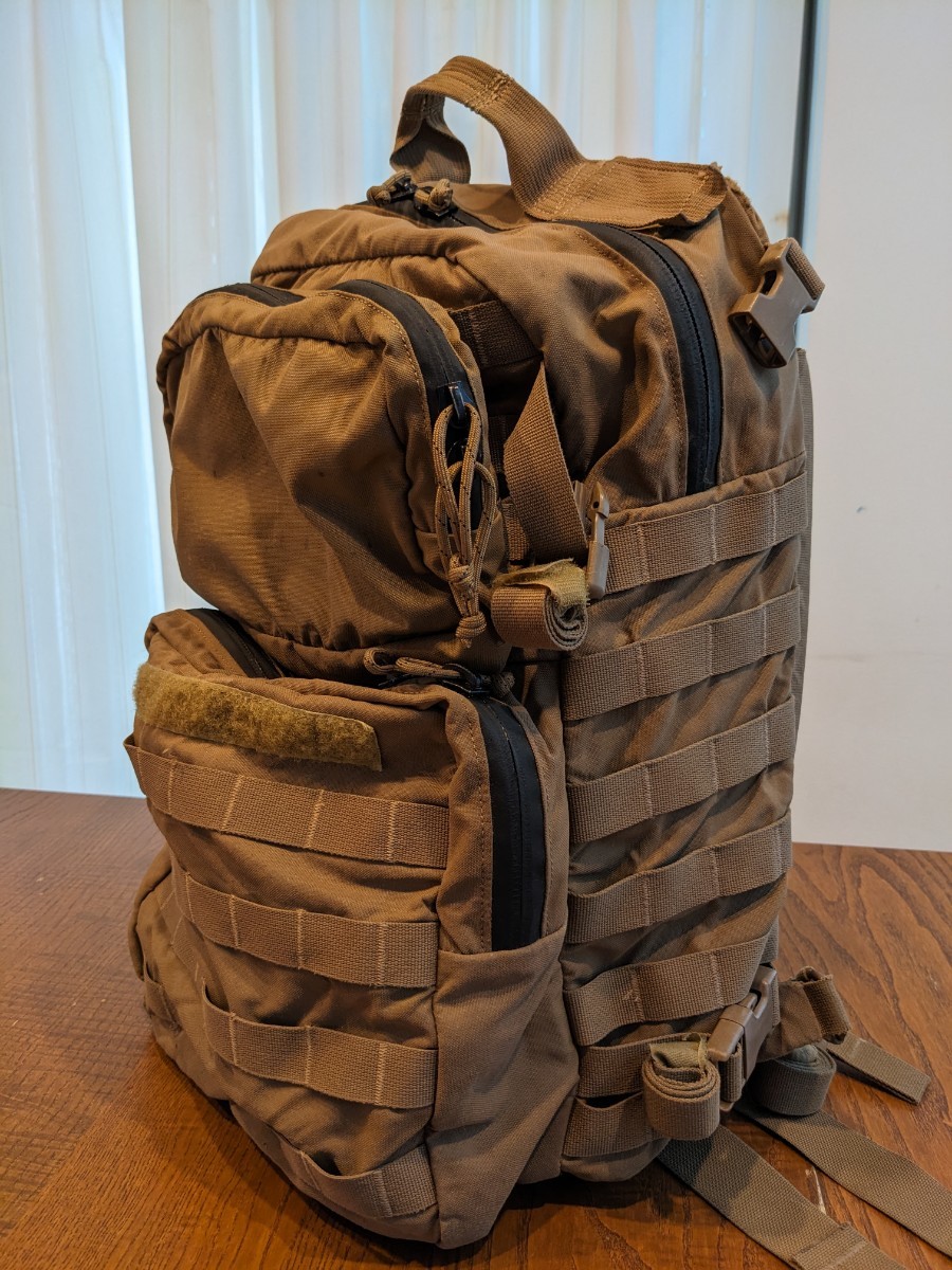 ポーチ付き】米軍 実物 USMC アサルトパック バックパック FILBE