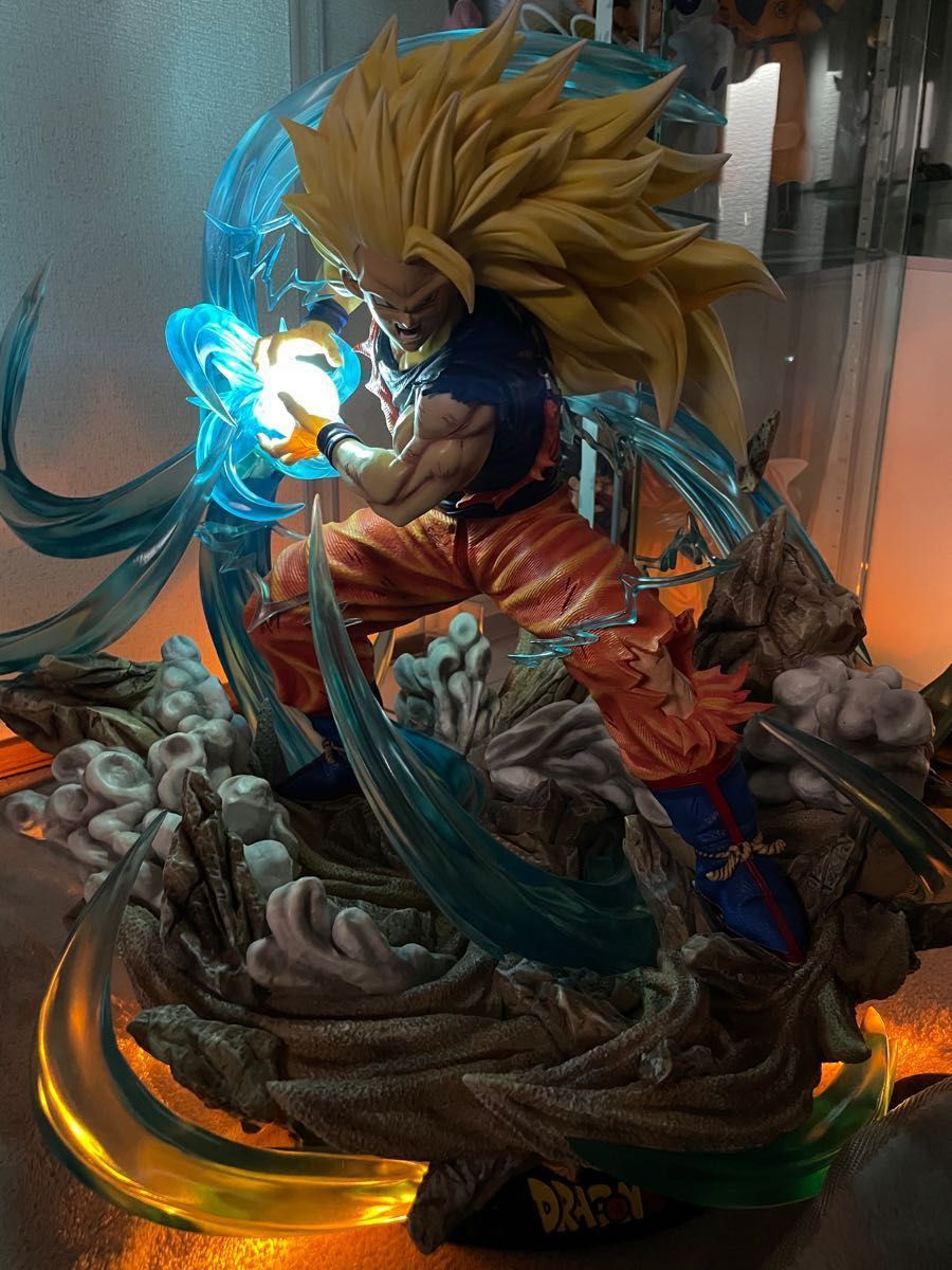ドラゴンボール スタチュー ガレージキット スーパーサイヤ3 孫悟空