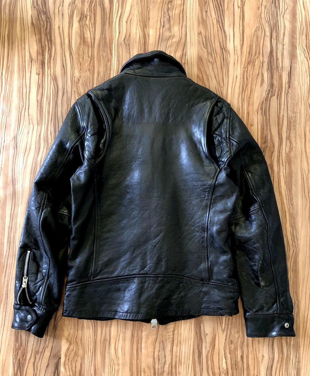 美品／Mサイズ／定価57750円／グラム glamb／グランジ系 ライダース