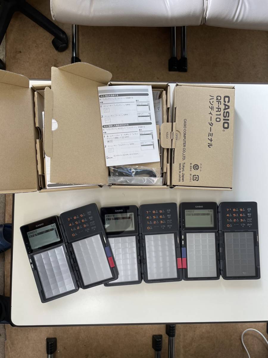 Yahoo!オークション - カシオ計算機製ハンディターミナルQF-R10
