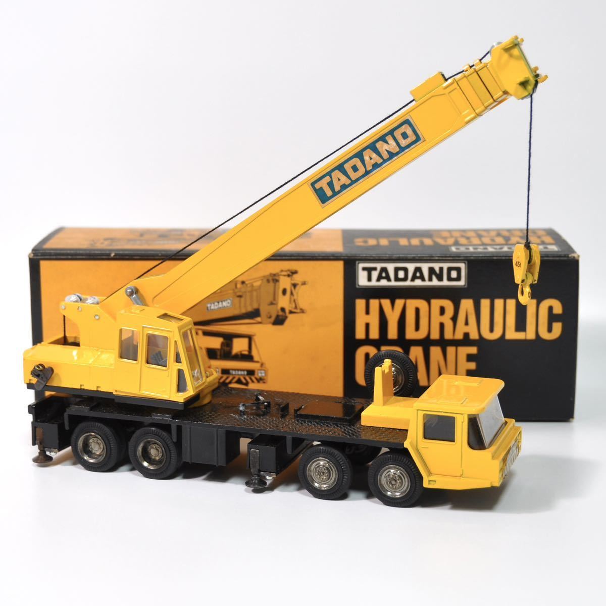 Yahoo!オークション - TADANO タダノ TG-452 クレーン車 金属製ミニカ