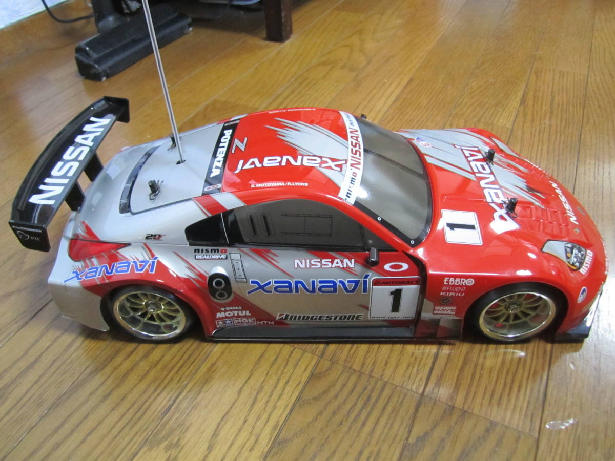 すぐ遊べる全部セット 1/10 RC ザナヴィ ニスモ Z ワイド TT-01