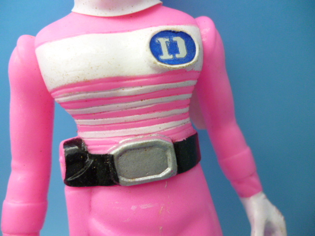 当時物 電子戦隊デンジマン デンジピンク ソフビ ポピー｜Yahoo!フリマ