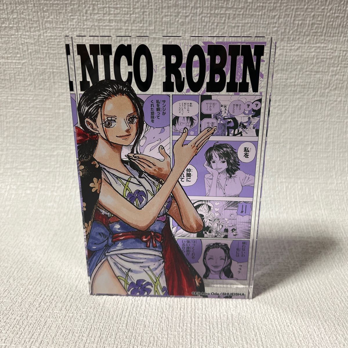 ONE PIECE アクリルブロック バースデー缶バッジ ニコ・ロビン｜Yahoo