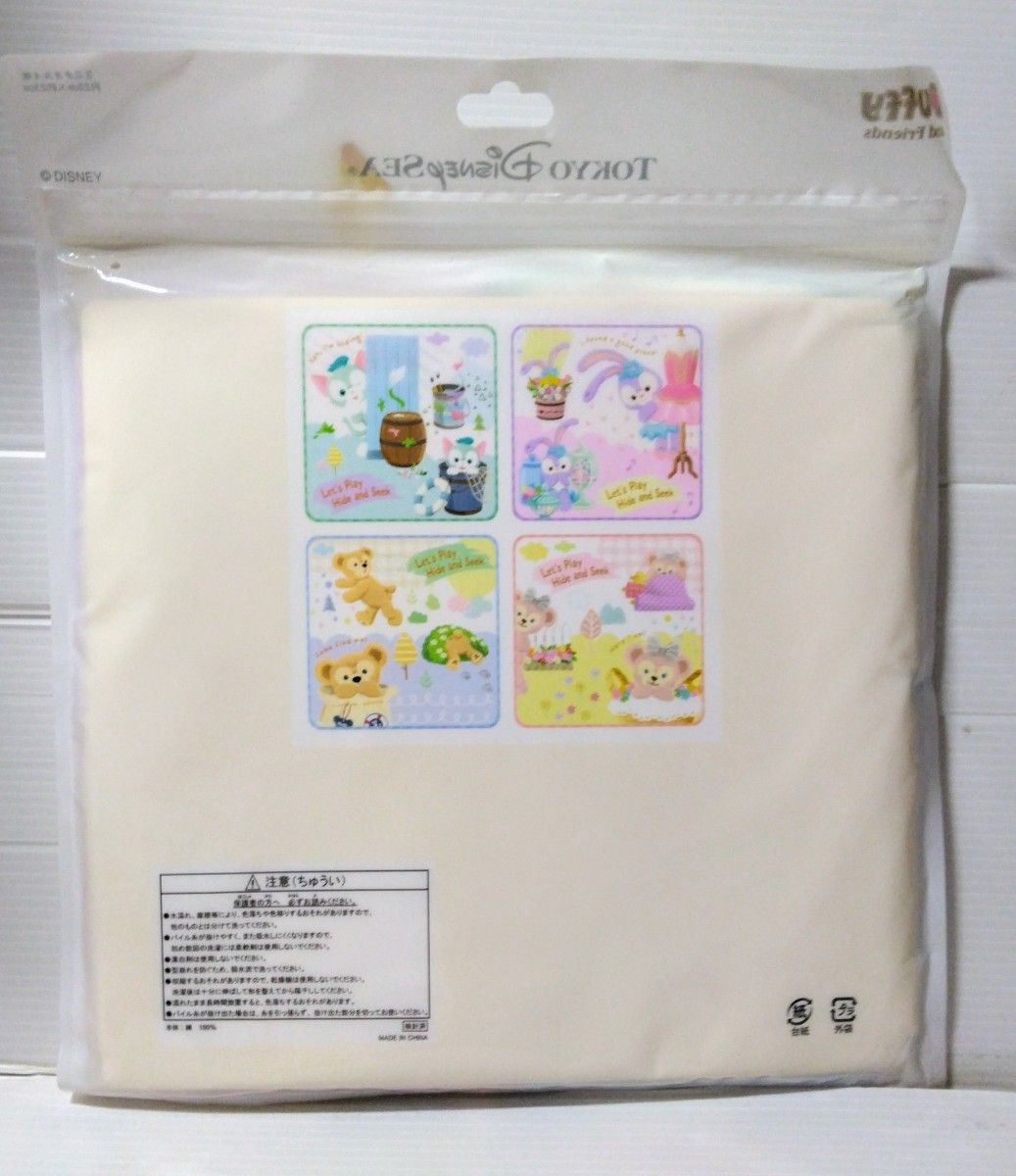 TDR・TDS】東京ディズニーシー限定 ダッフィー＆フレンズ ミニタオル