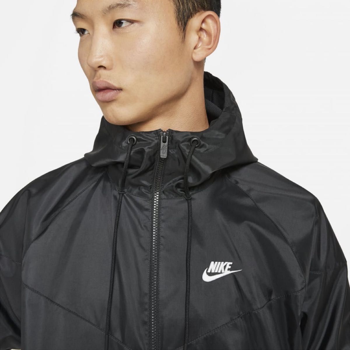 ナイキ NIKE ナイロン ウィンドランナージャケットL新品 人気 黒